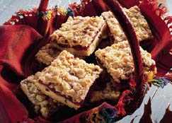 Quick Cranberry Orange Bars