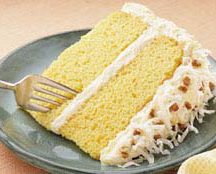 Coconut Pineapple Frosted Cake