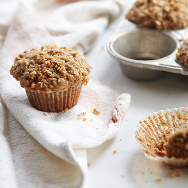 Crunchy Banana Muffins