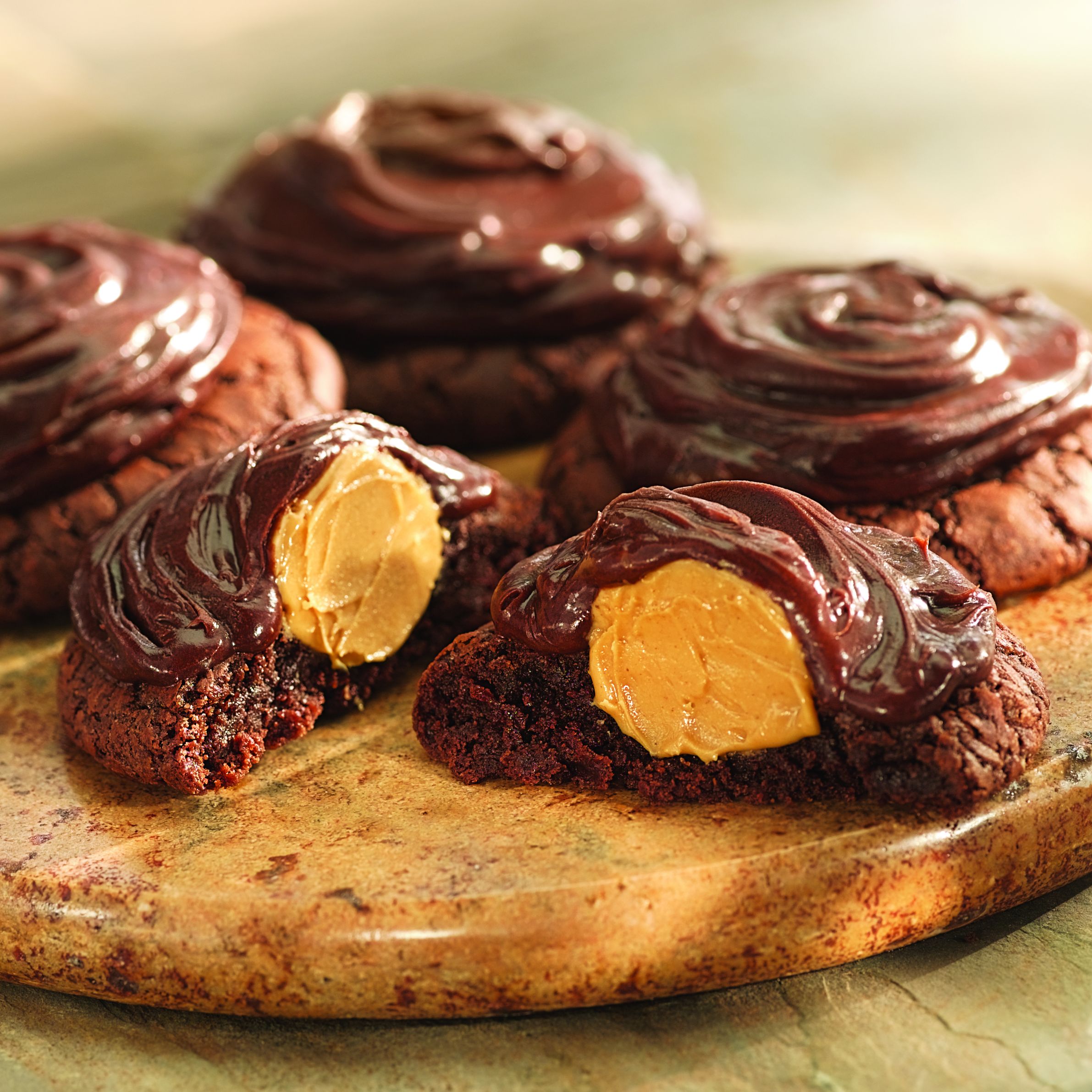 Peanut Butter Brownie Cookies