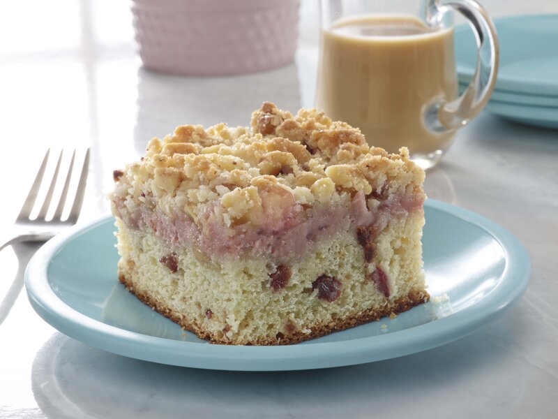 Cranberry Cream Cheese Coffee Cake