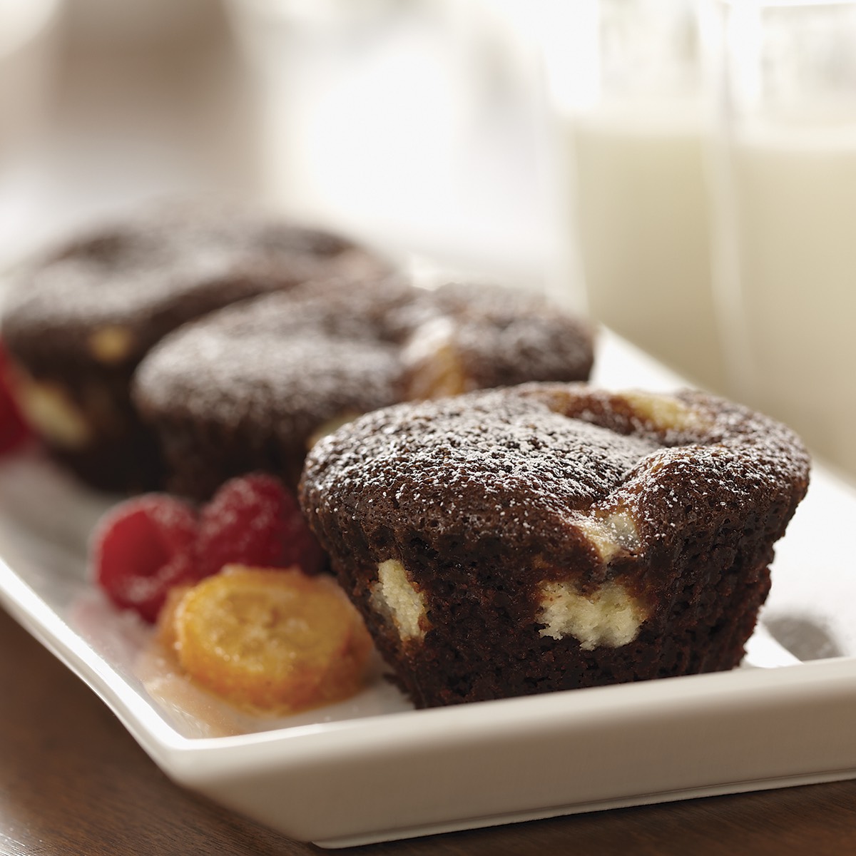 Chocolate Cheesecake Cupcakes