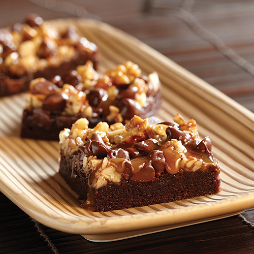 Caramelicious Turtle Brownies