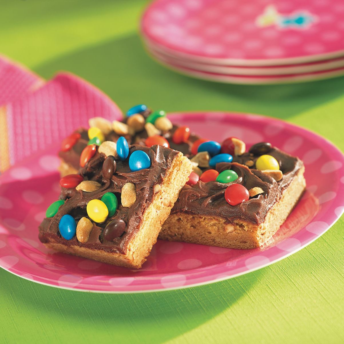 Peanut Butter Fudgy Bars