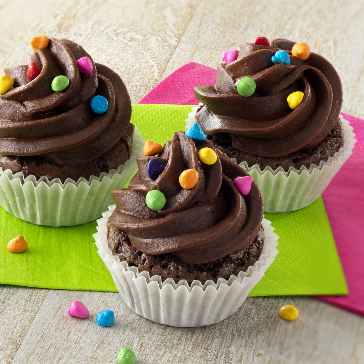 Funfetti® Mini Brownie Cupcakes