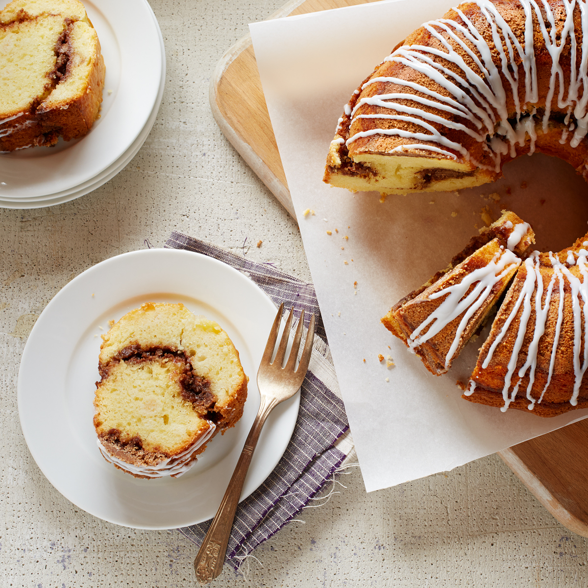 Cinnamon Streusel Coffee Cake