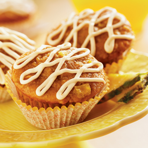 Caramel Pineapple Cupcakes