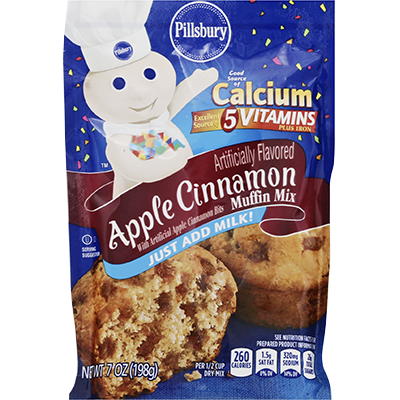 Pillsbury™ Apple Cinnamon Flavored Muffin Mix