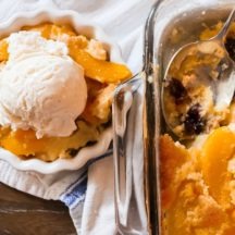 Incredible Peach Cobbler