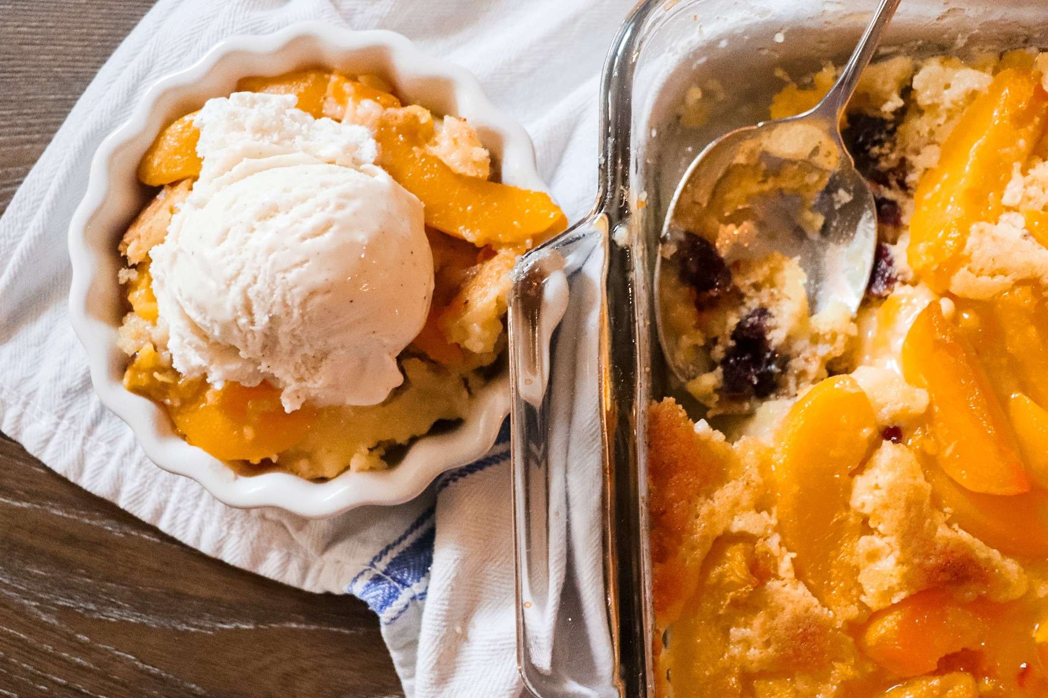 Incredible Peach Cobbler