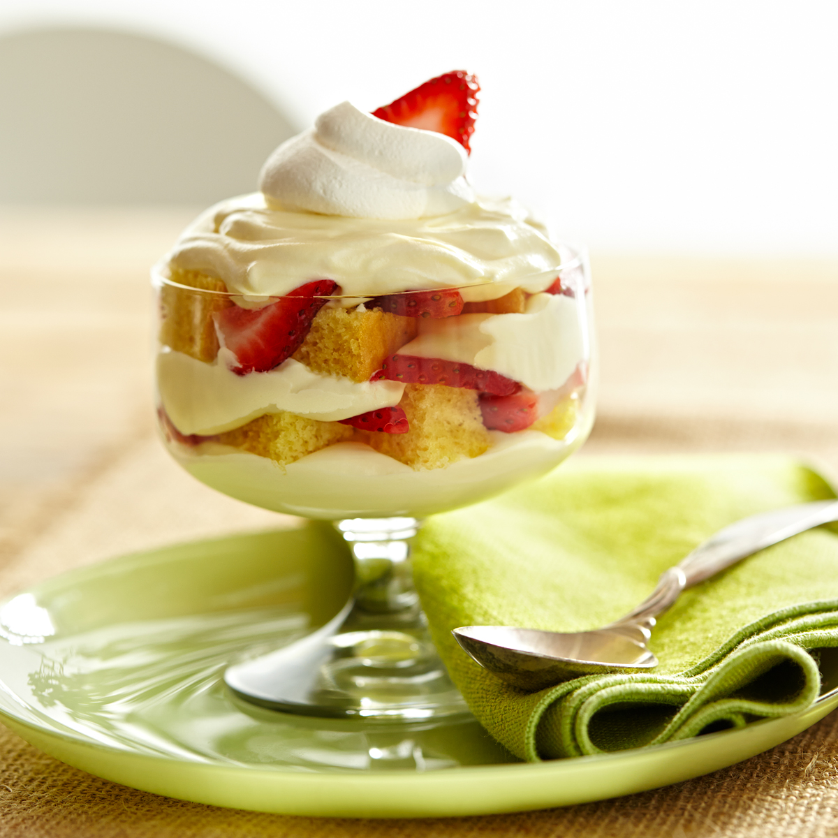 Swirls of Fun Layered Trifle Dessert