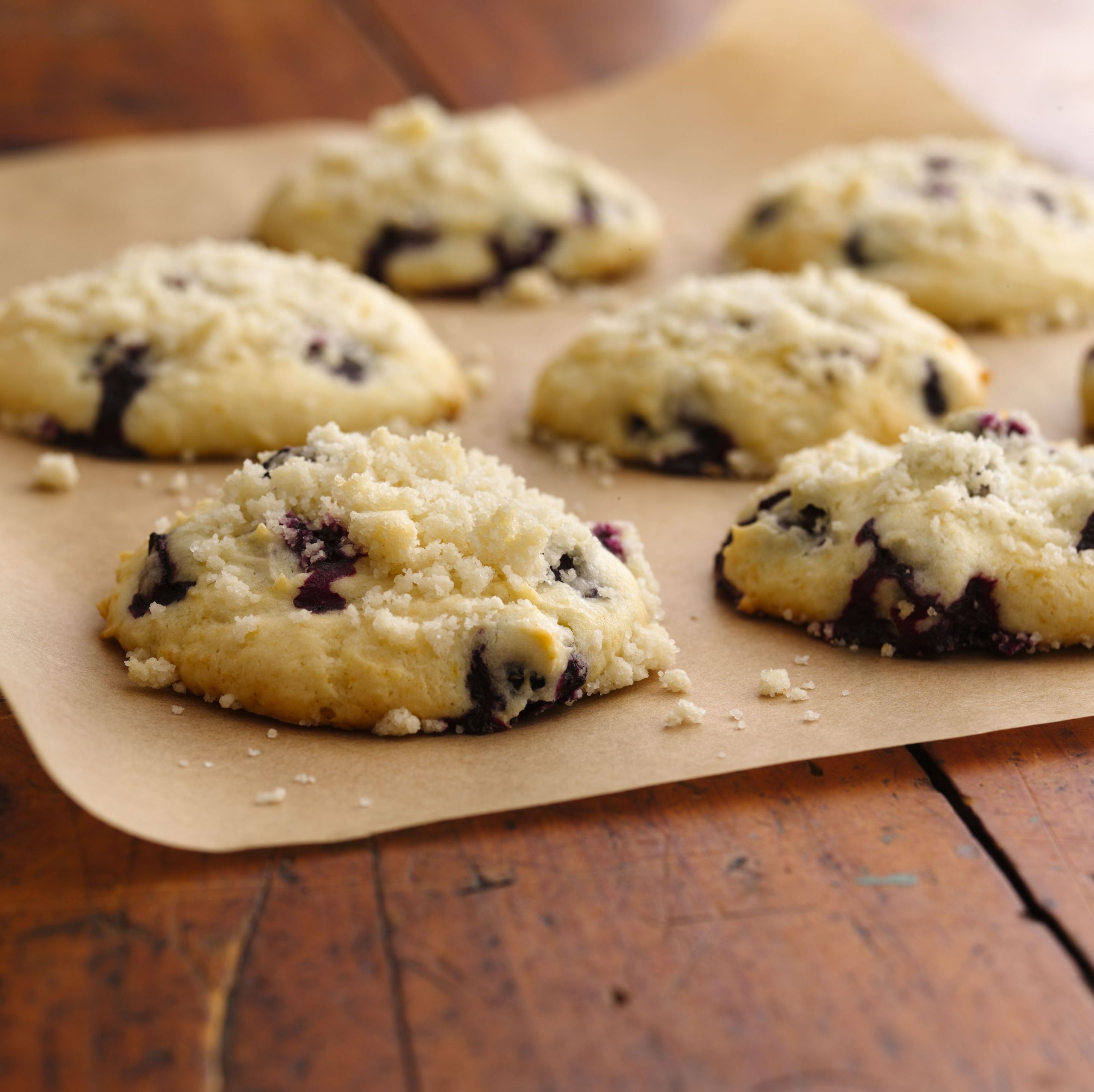 Blueberry Lemon Muffin Tops