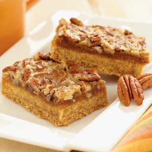 Pumpkin Praline Bars