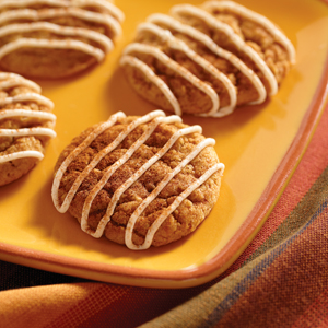 Pumpkin and Cream Cheese Cookies