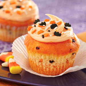 Funfetti® Color Me Halloween Cupcakes