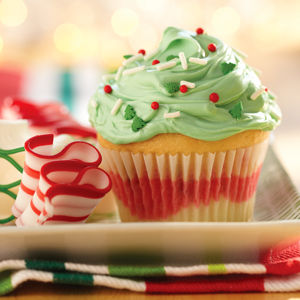Funfetti® Color Me Holiday Cupcakes Recipe