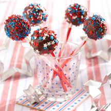 Stars & Stripes Cake Pops