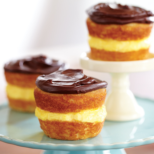 Boston Cream Cupcakes