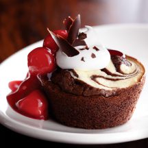 Mini Black Forest Brownie Desserts