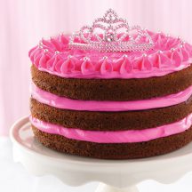 Hot Pink Princess Cake
