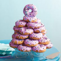 Delectable Purple Doughnut Tree