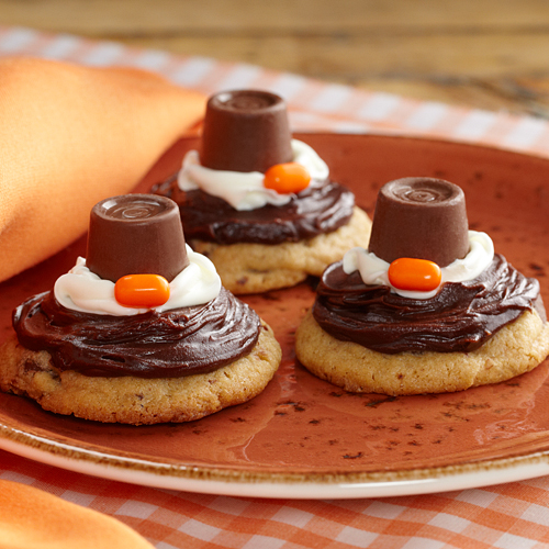 Pilgrim Hat Cookies