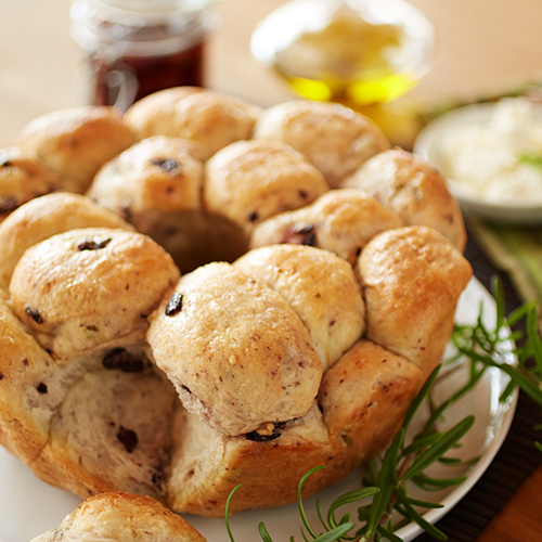 Mediterranean Olive Monkey Bread