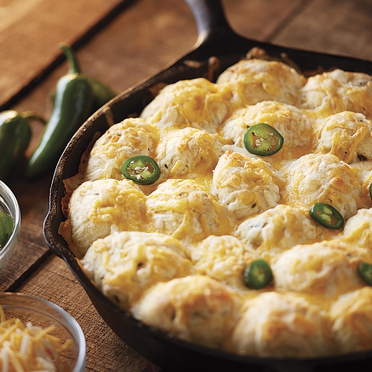 Cheesy Jalapeño Monkey Bread