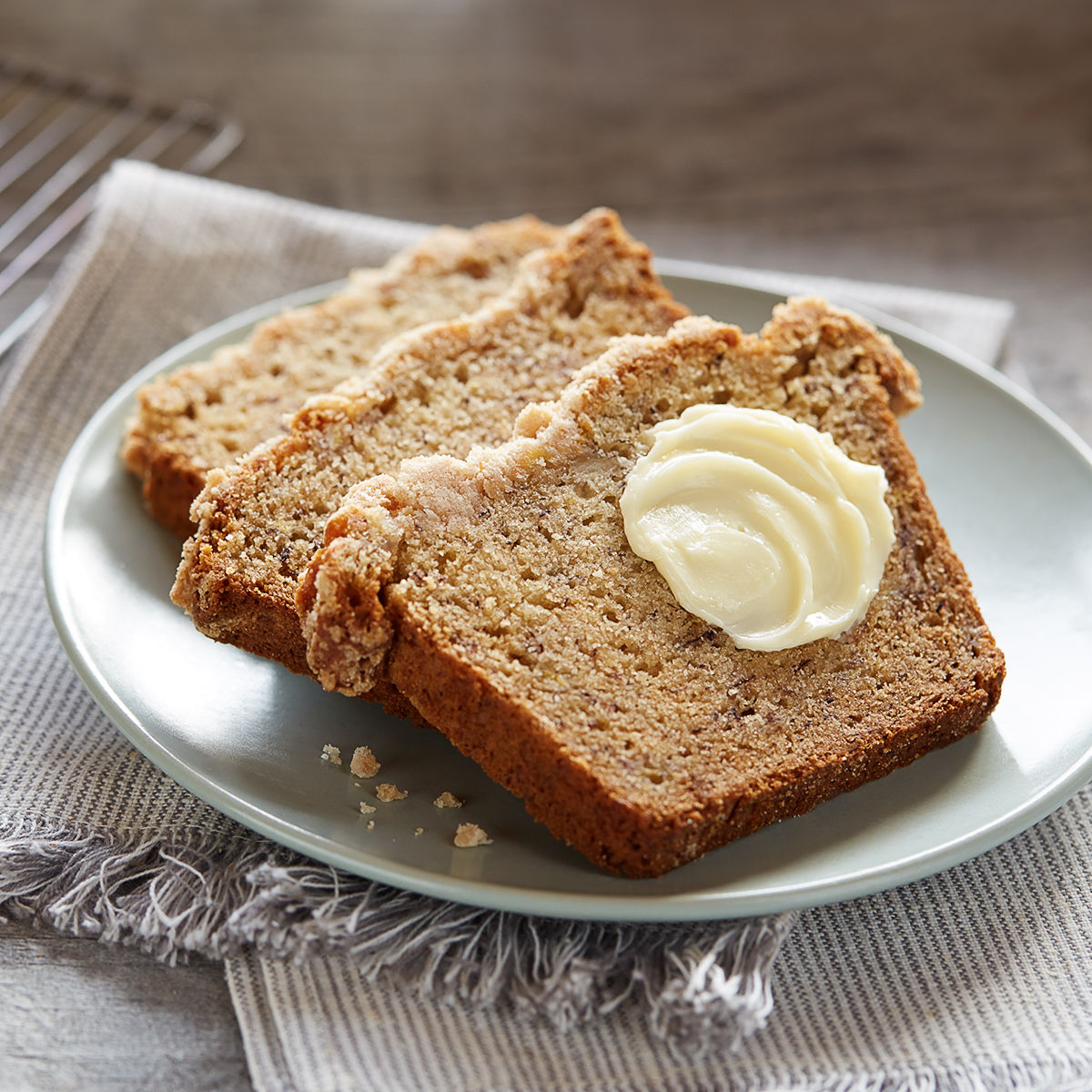 Gluten Free Banana Streusel Quickbread