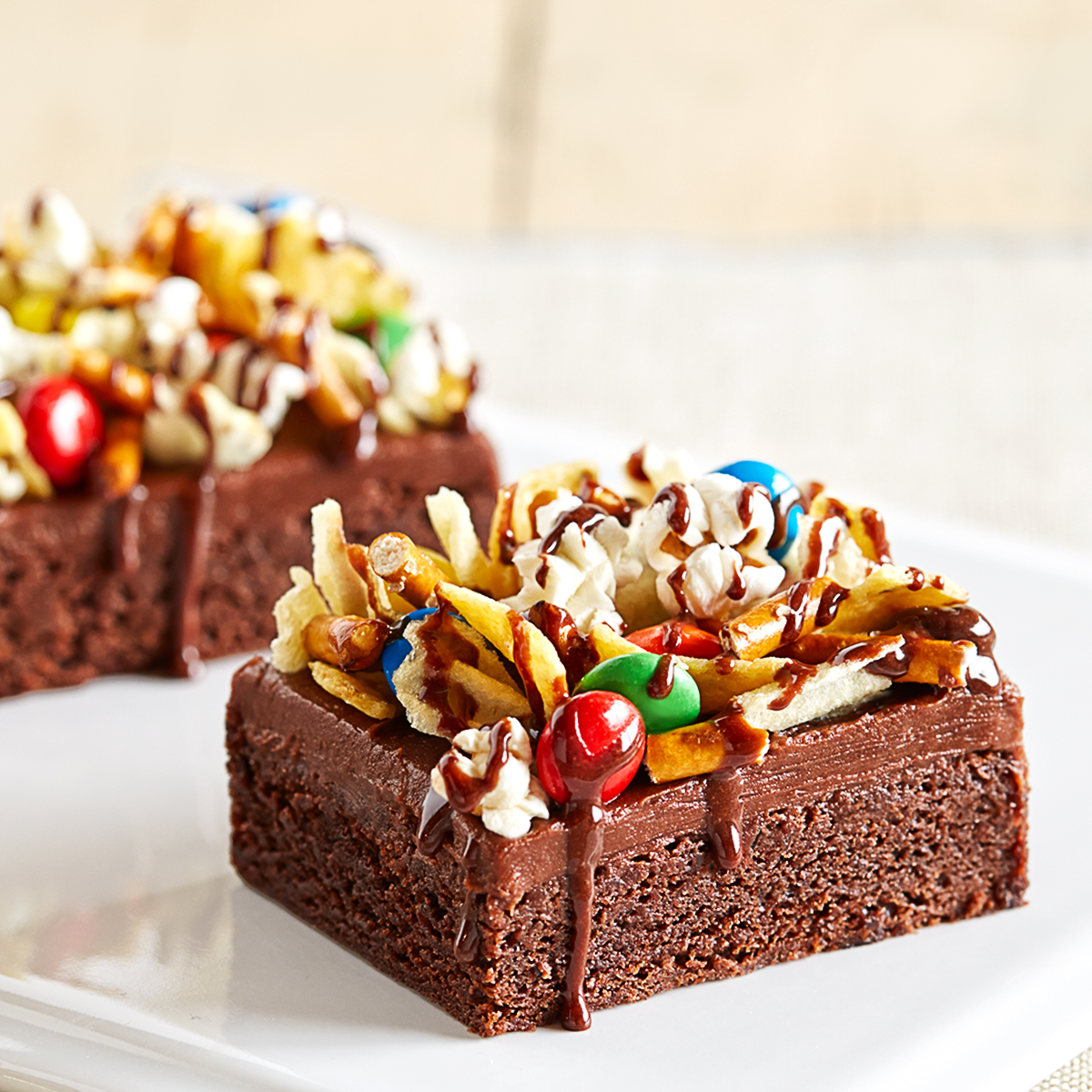 Loaded Halftime Brownies