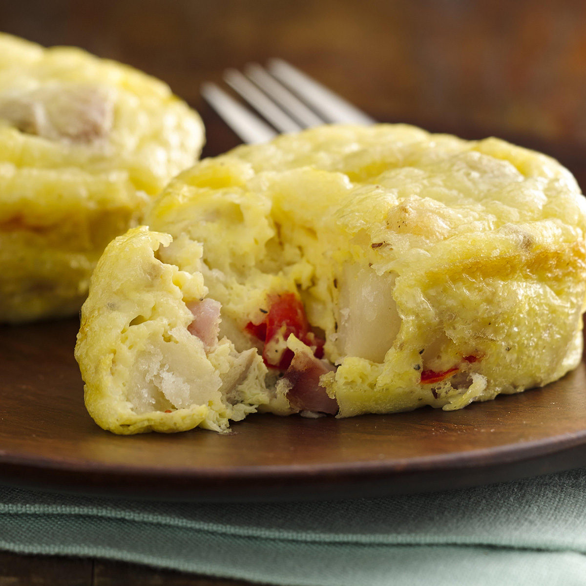 Potato and Ham Mini Frittatas