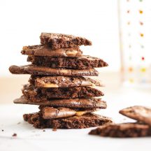 Toffee-Topped Brownie Bark