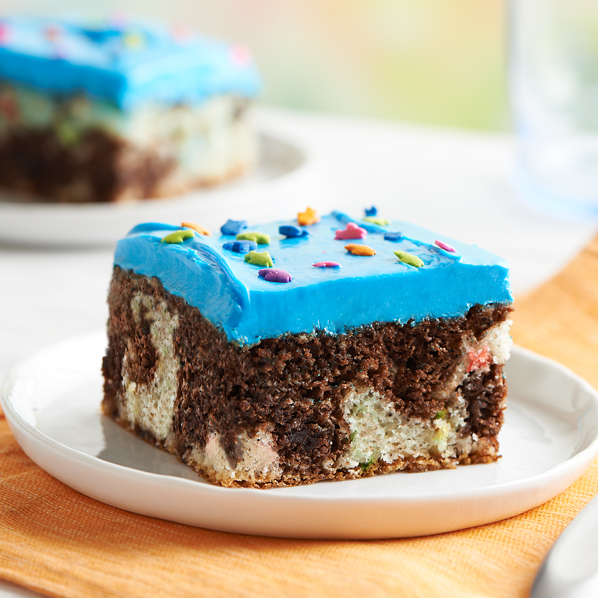 Mix It Up Funfetti® Brownie Sheet Cake