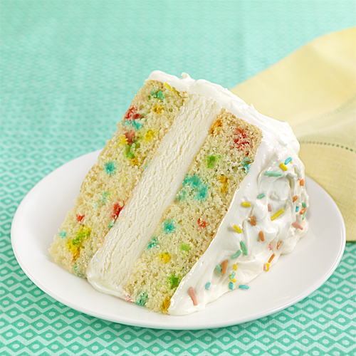 Gluten Free Funfetti® Ice Cream Cake