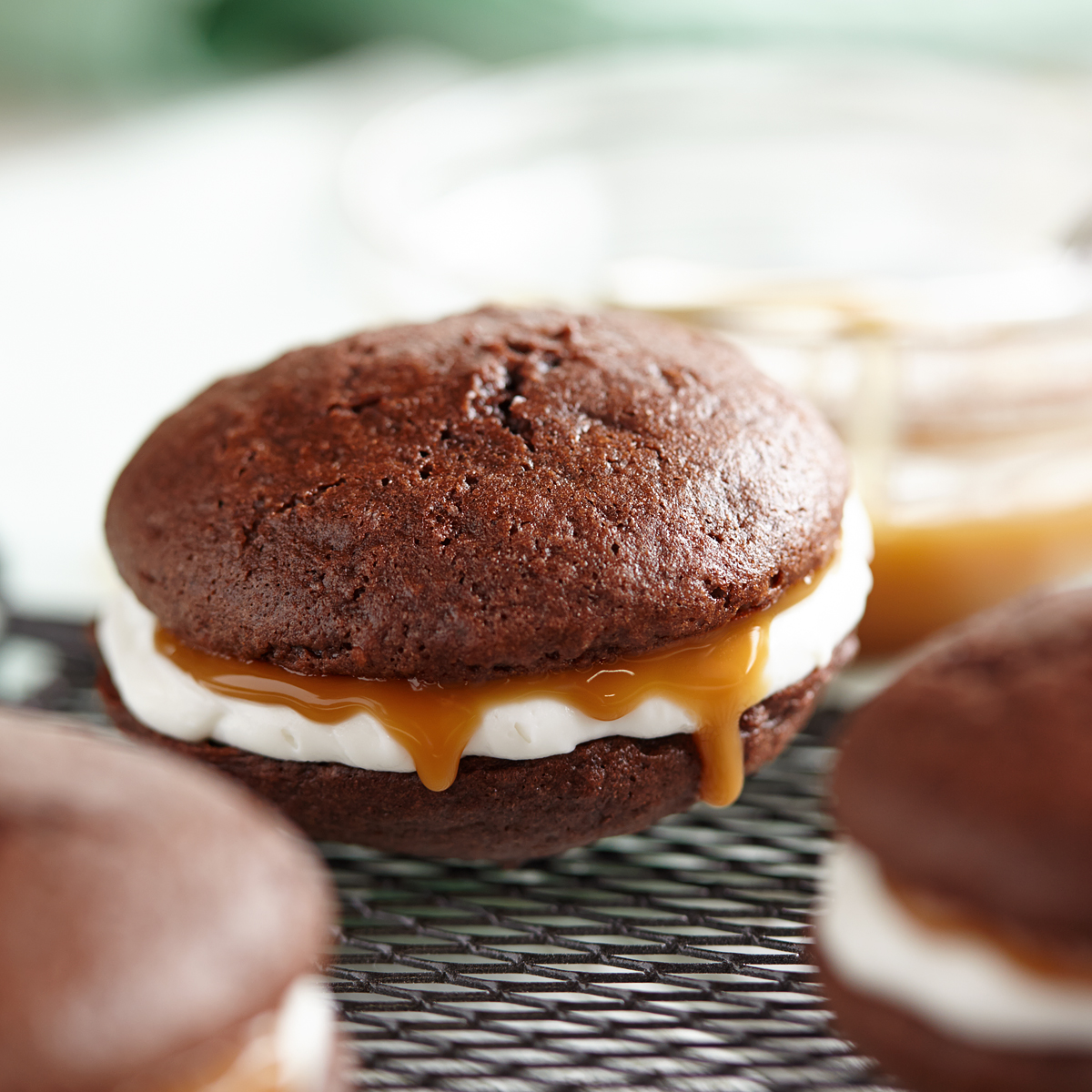 Salted Caramel Whoopie Pies