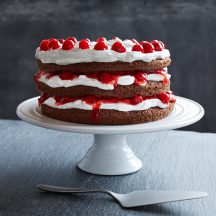 Easy Chocolate Cherry Torte