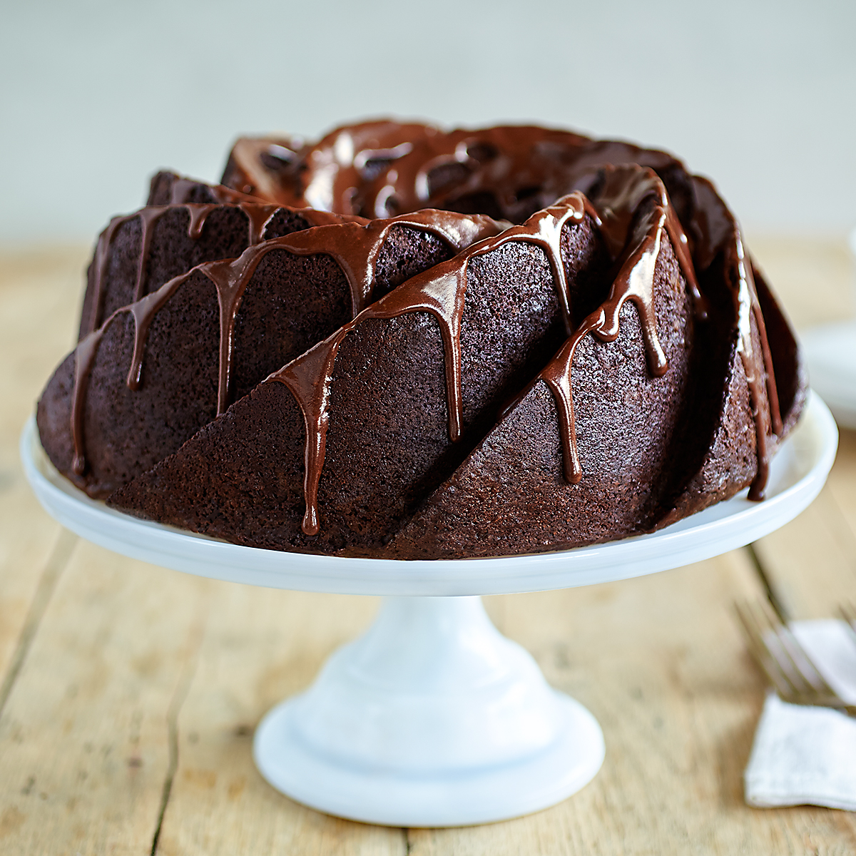 Decadent Devil's Food Pound Cake