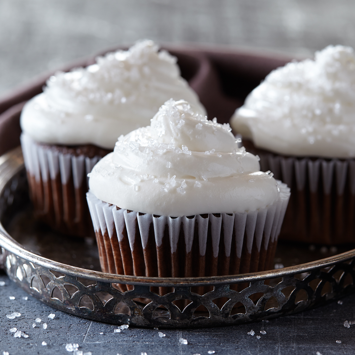 Spooky Ghost Cupcakes