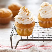 Pumpkin Marshmallow Cupcakes