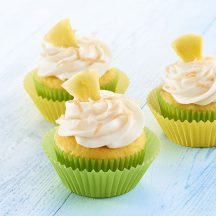 Tropical Pineapple Cupcakes