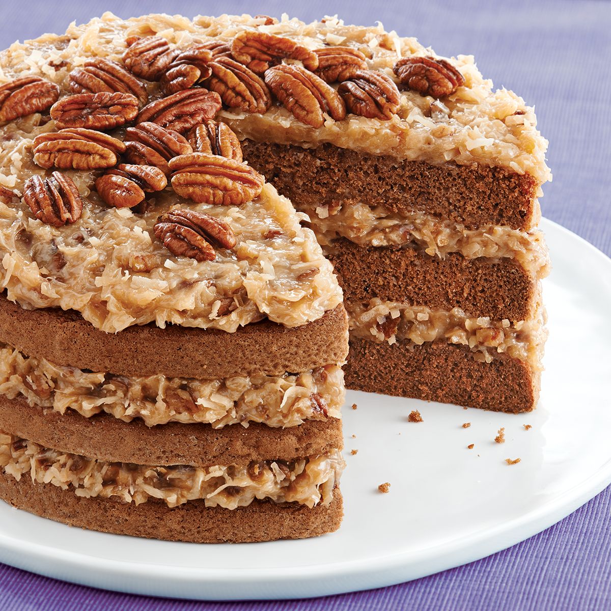 Easy German Chocolate Cake