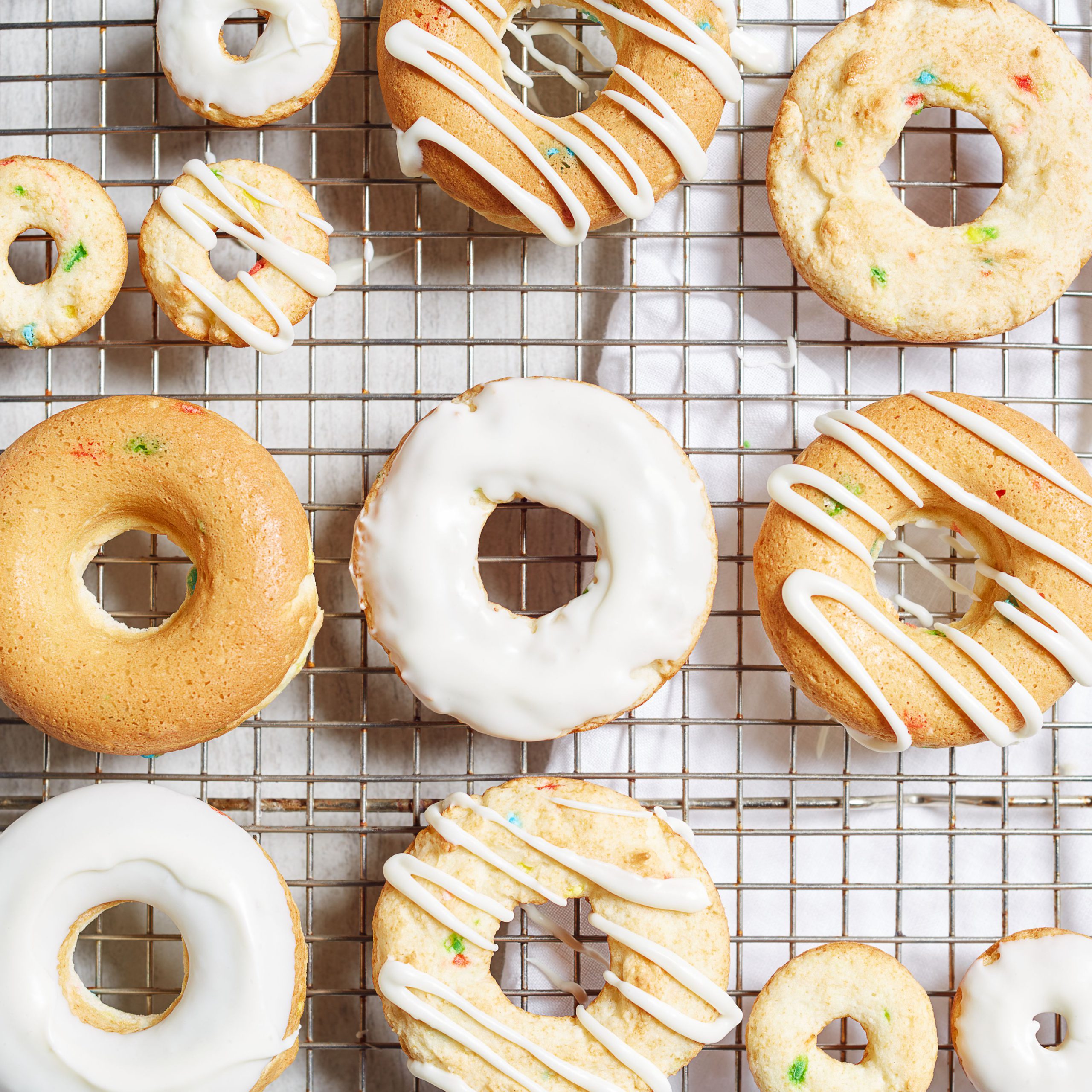 Gluten Free Funfetti® Baked Donuts