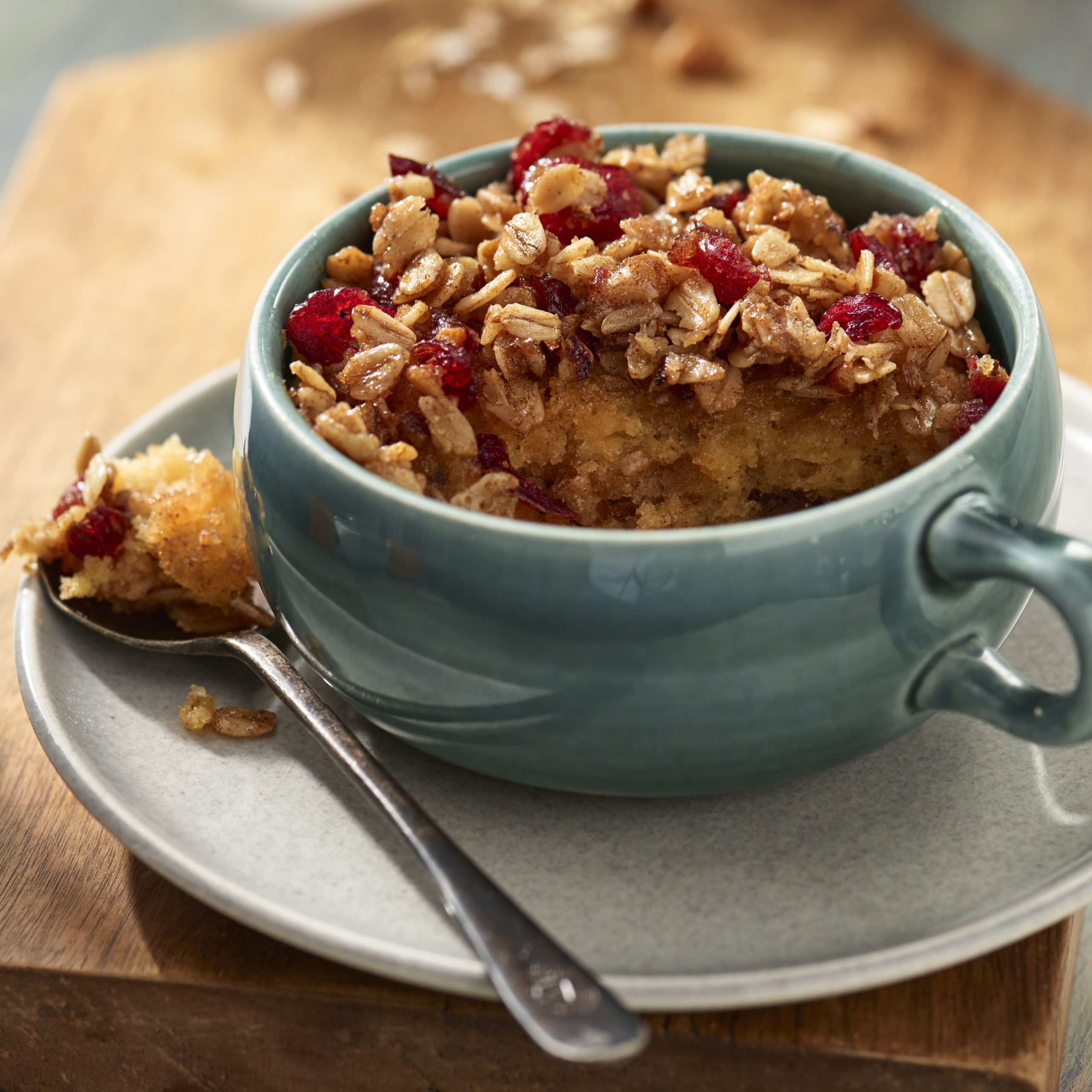 Coffee Cake Mug Cake