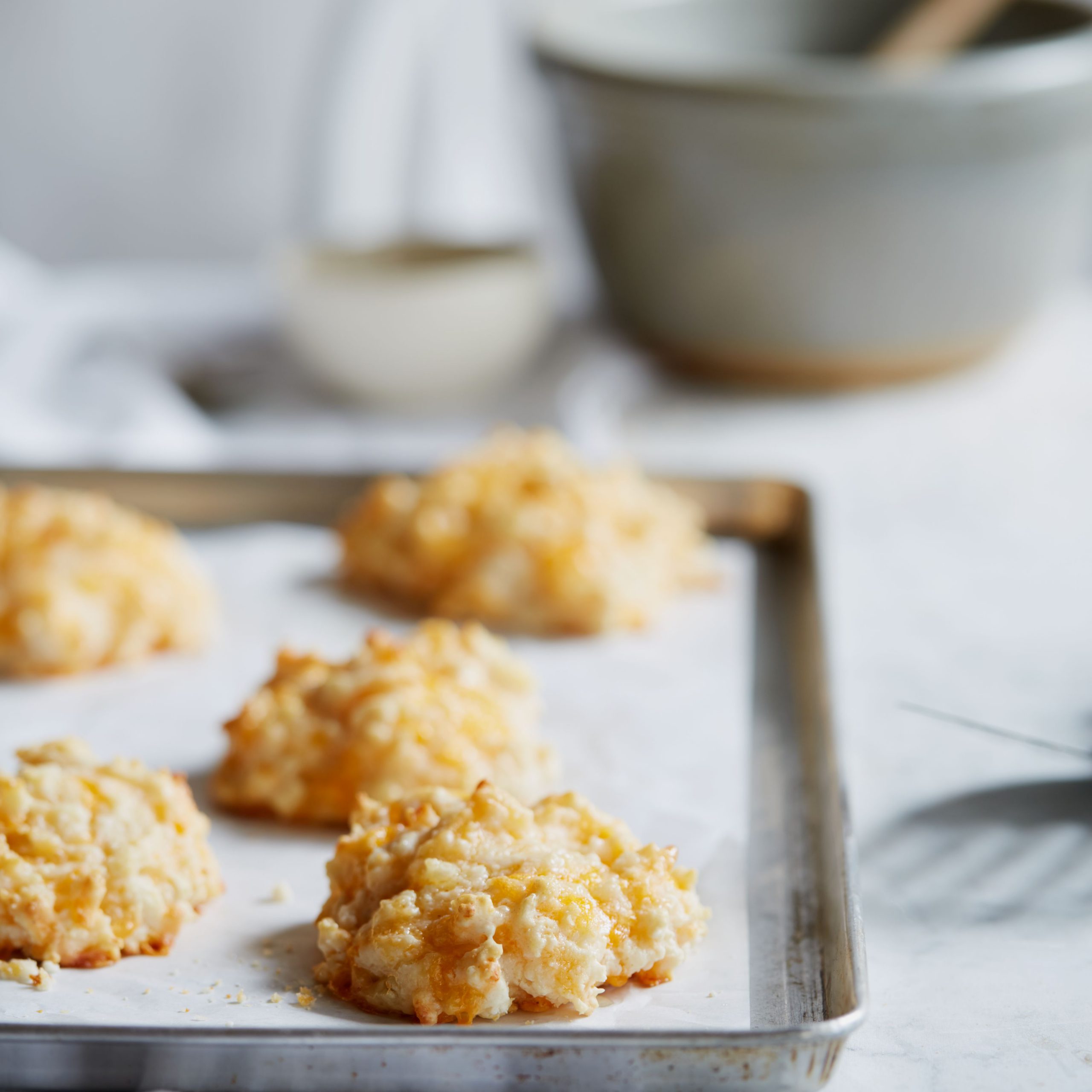 Garlic-Cheese Drop Biscuits