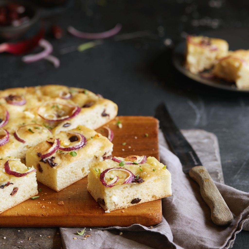 Savory Greek Focaccia - Pillsbury Baking
