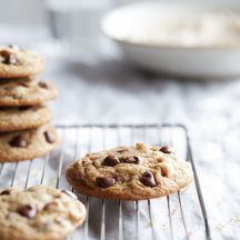 Whole Wheat Chocolate Chip Cookies