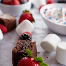 Stars & Stripes® Brownie Dessert Kabobs