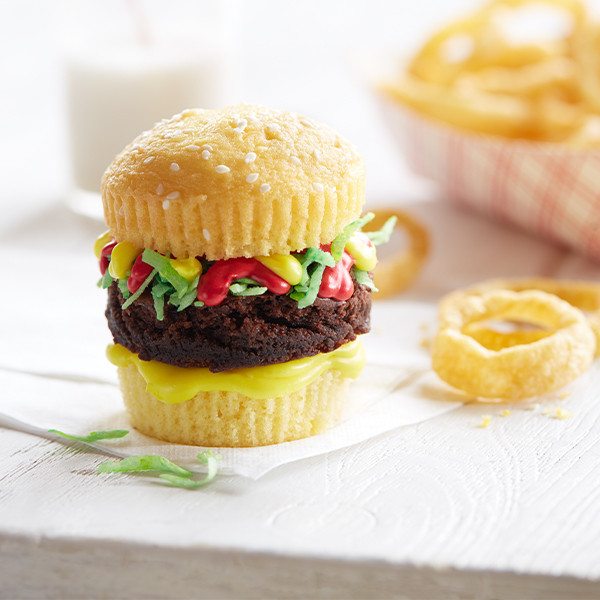 Hamburger Cupcakes