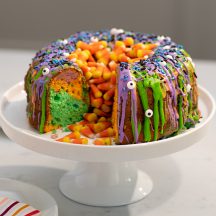 Funfetti® Halloween Swirl Bundt Cake