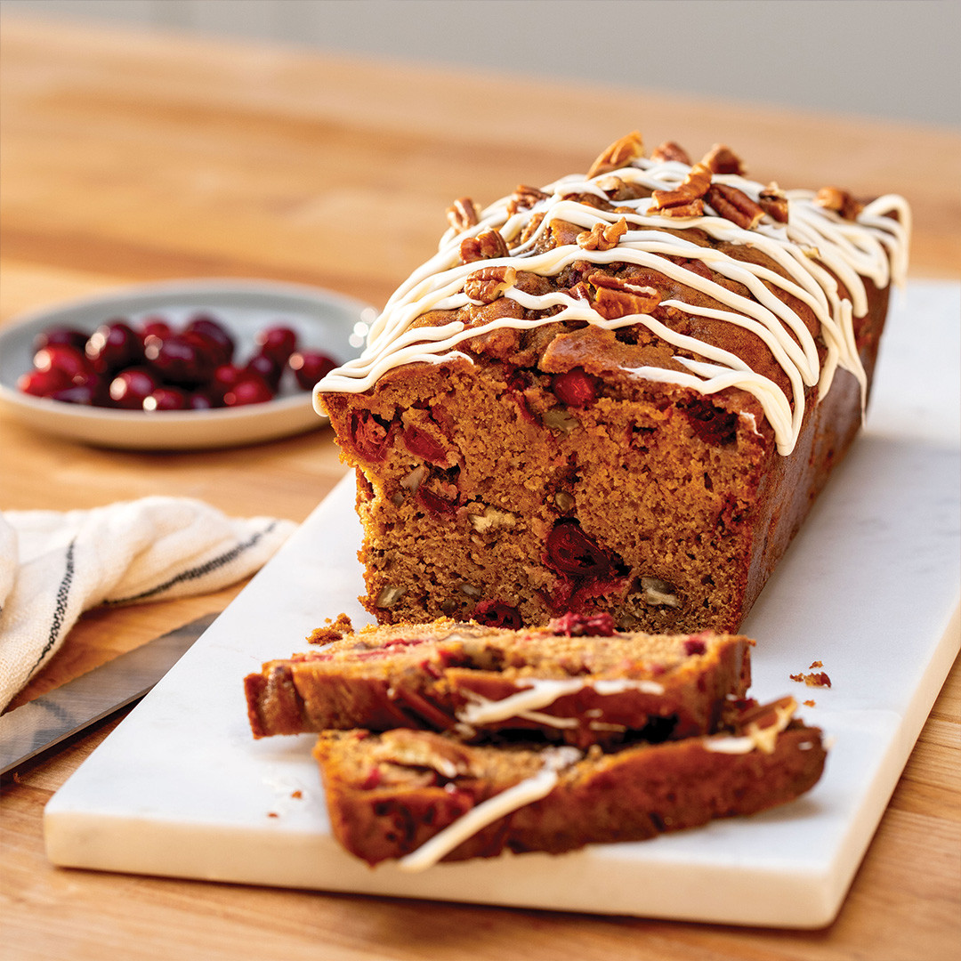 Pumpkin Cranberry Quick Bread